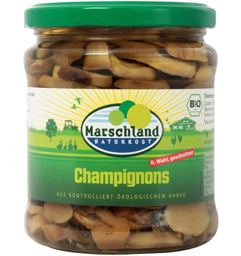 Ciuperci Champignons Bio 330 grame / 170 grame Marschland Naturkost