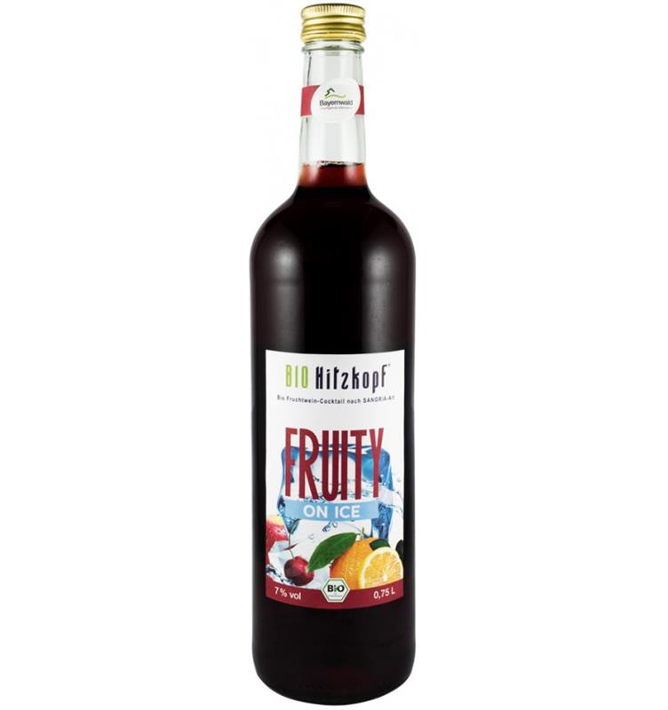 Cocktail din Vinuri de Fructe Bio Sangria 750ml Hitzkopf