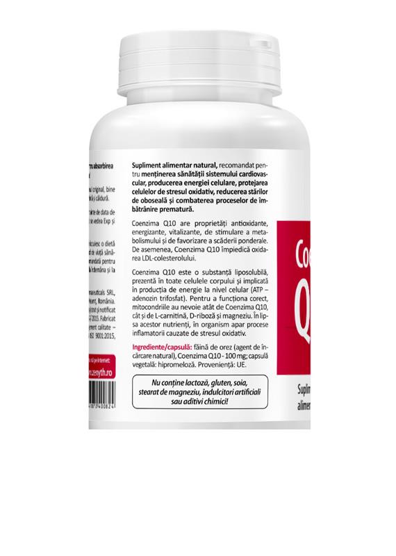 Coenzyme Q10 Zenyth 60cps