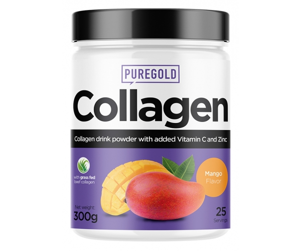 Colagen din Vita Collagen Mango 300 grame Pure Gold Protein