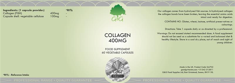 Collagen 400mg 60cps G&G