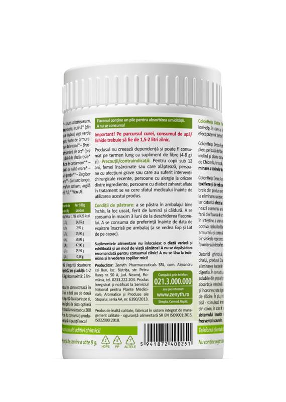 Colon Help Detox Forte Zenyth 240gr