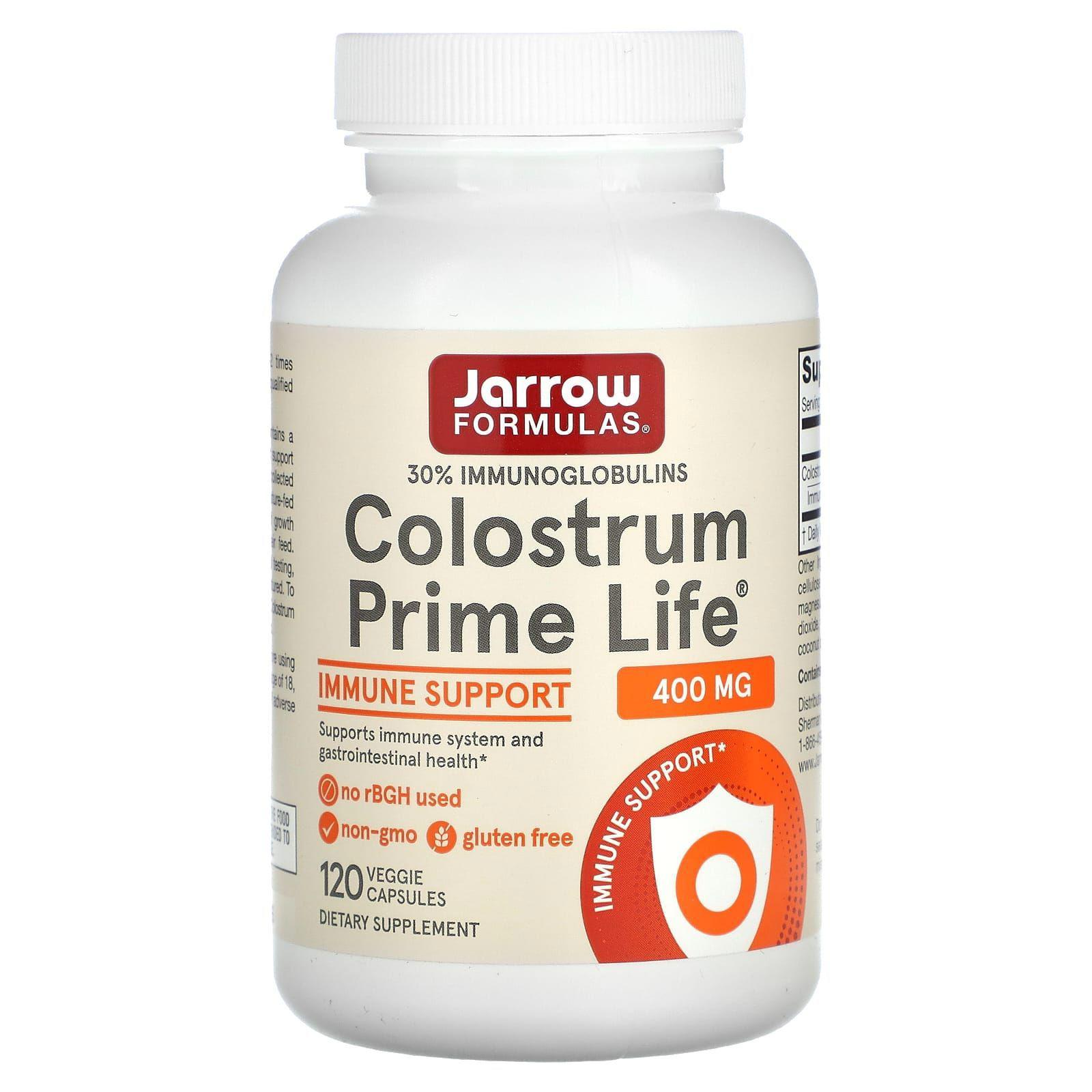 Colostrum Prime Life Jarrow Formulas Secom 120cps