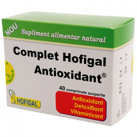Complet Antioxidant Hofigal 40cpr