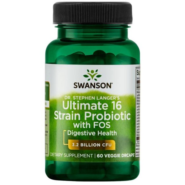 Complex de 16 Probiotice + FOS + ConcenTrace® 72 Minerals cu Prebiotice Medical District 60cps