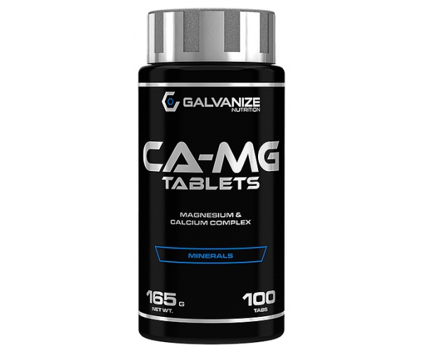 Complex de Calciu si Magneziu 100 Tablete Galvanize Nutrition