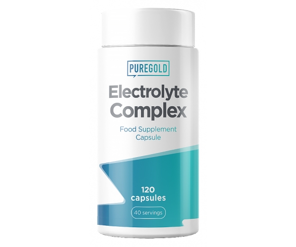 Complex de Electroliti Impotriva Deshidratarii si Transpiratiei Excesive Electrlyte Complex 120 capsule Pure Gold Protein