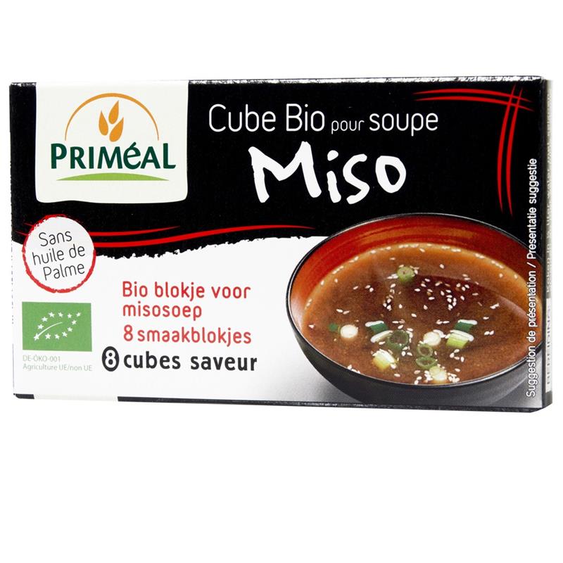 Concentrat (Cuburi) Supa Miso Bio Primeal 80gr