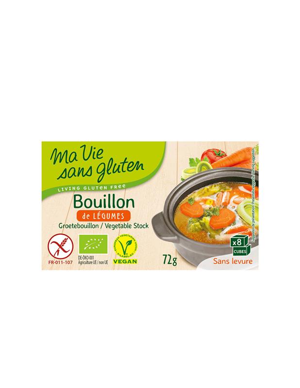 Concentrat Supa de Legume Bio Ma Vie Sans Gluten 72gr