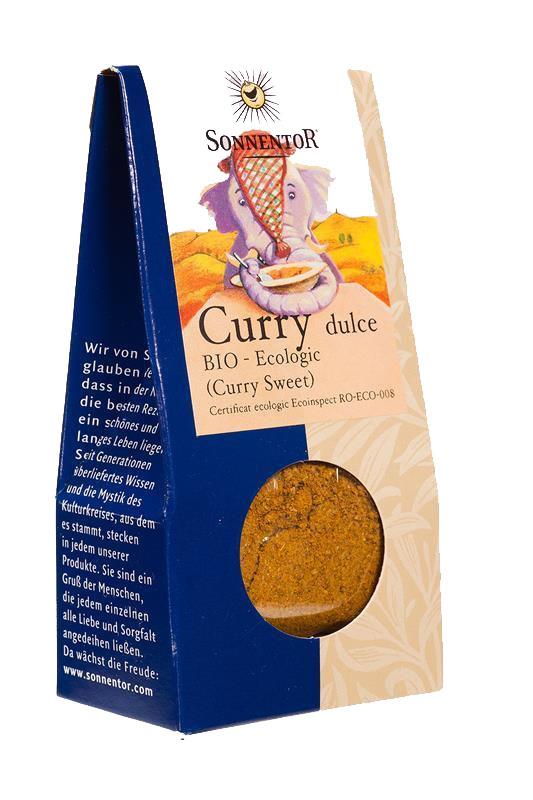 Condiment Amestec Curry Dulce Bio Sonnentor 50gr