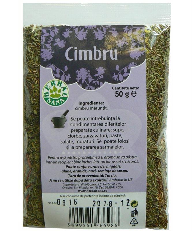 Condiment Cimbru 50gr Herbavit