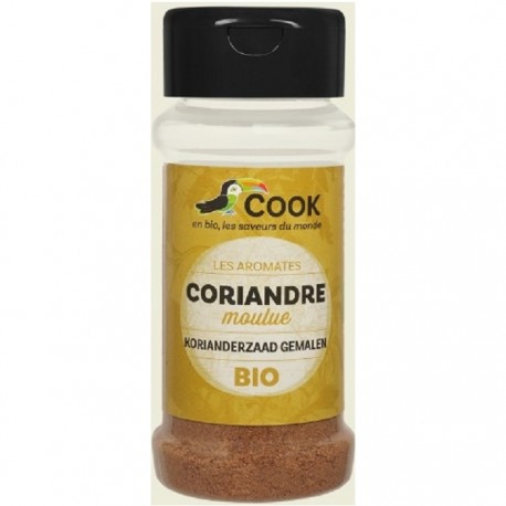 Condiment Coriandru Macinat Bio 30gr Cook
