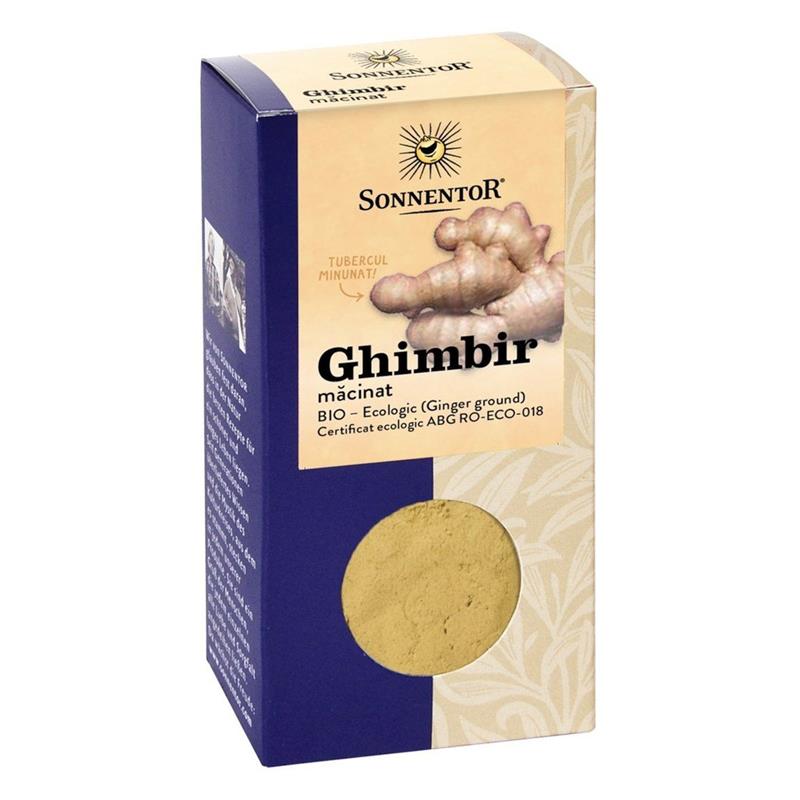 Condiment Ghimbir Macinat Bio 30 grame Sonnentor