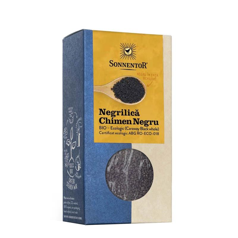 Condiment Negrilica Chimen Negru Bio 50 grame Sonnentor