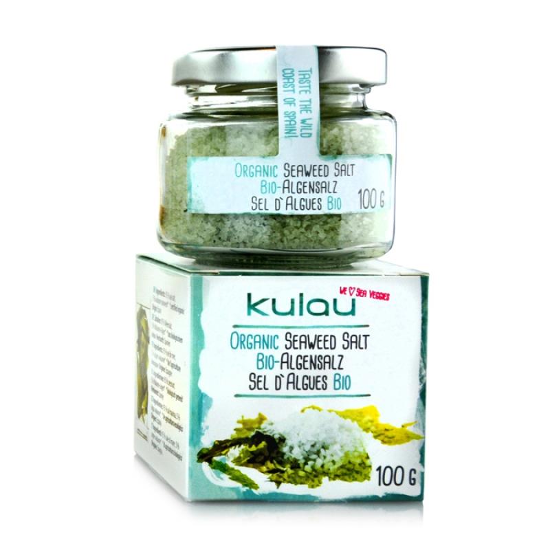 Condiment Sare de Mare cu Alge Marine Bio Kulau 100gr