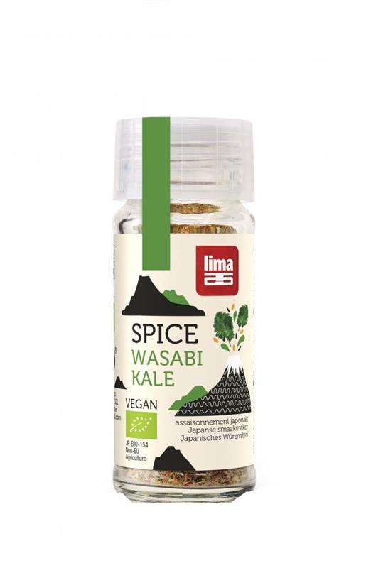 Condiment Spice Wasabi Kale Bio 22 grame Lima