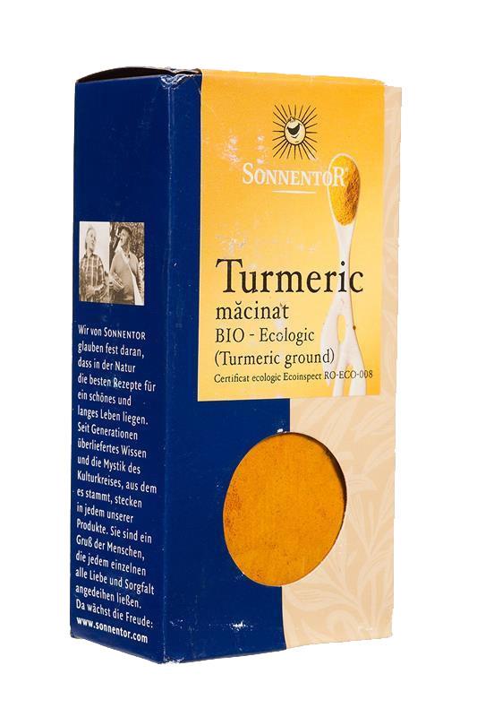 Condiment Turmeric Macinat Bio Sonnentor 40gr