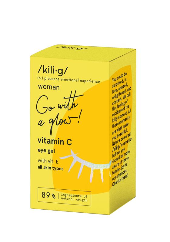 Contur de Ochi Gel cu Vitamina C 15 mililitri Kilig