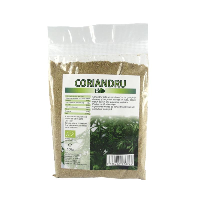 Coriandru Bio 100 grame Deco