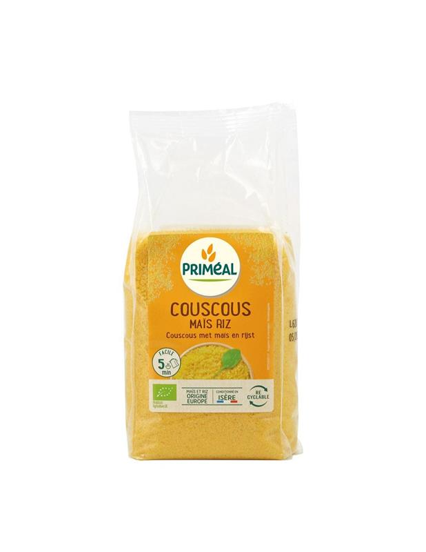 CousCous cu Porumb si Orez Bio Primeal 500gr