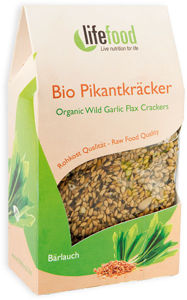 Crackers cu Leurda Raw Bio Lifefood 90gr