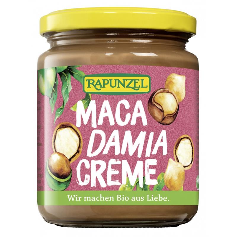 Crema Bio Macadamia Rapunzel 250gr