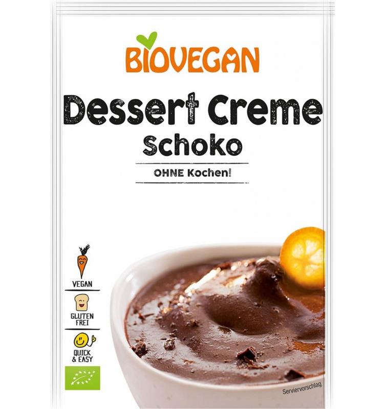 Crema Bio pentru Desert cu Ciocolata Biovegan Pronat 68gr