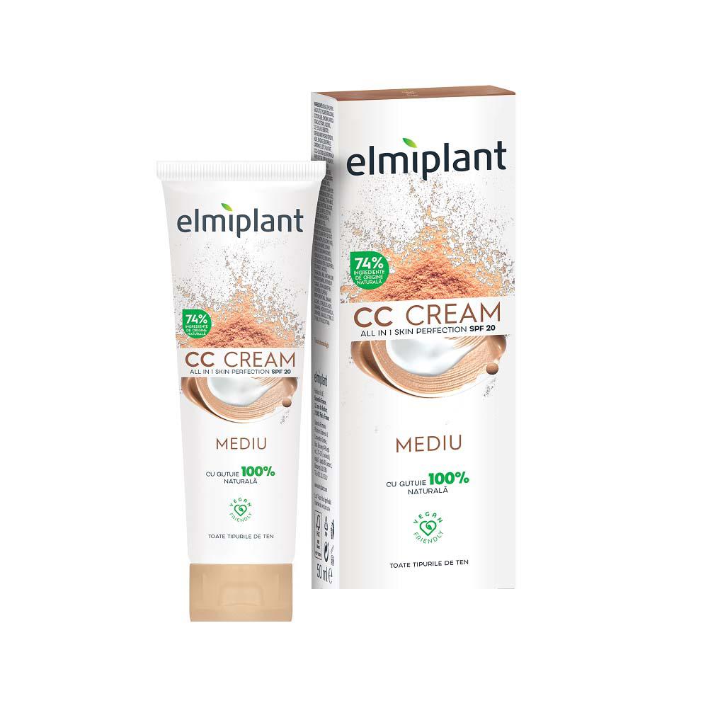 Crema Coloranta Ten Skin Moisture CC Cream Mediu Elmiplant 50ml