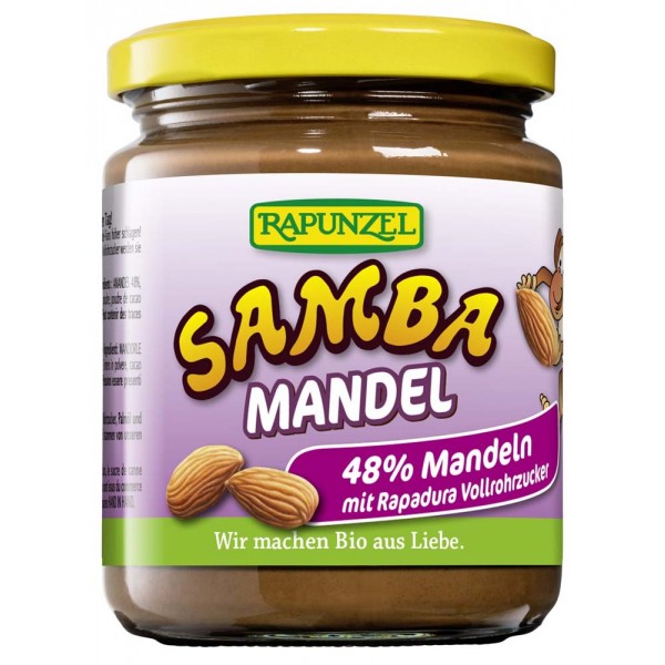 Crema cu Migdale Samba Bio 250gr Rapunzel