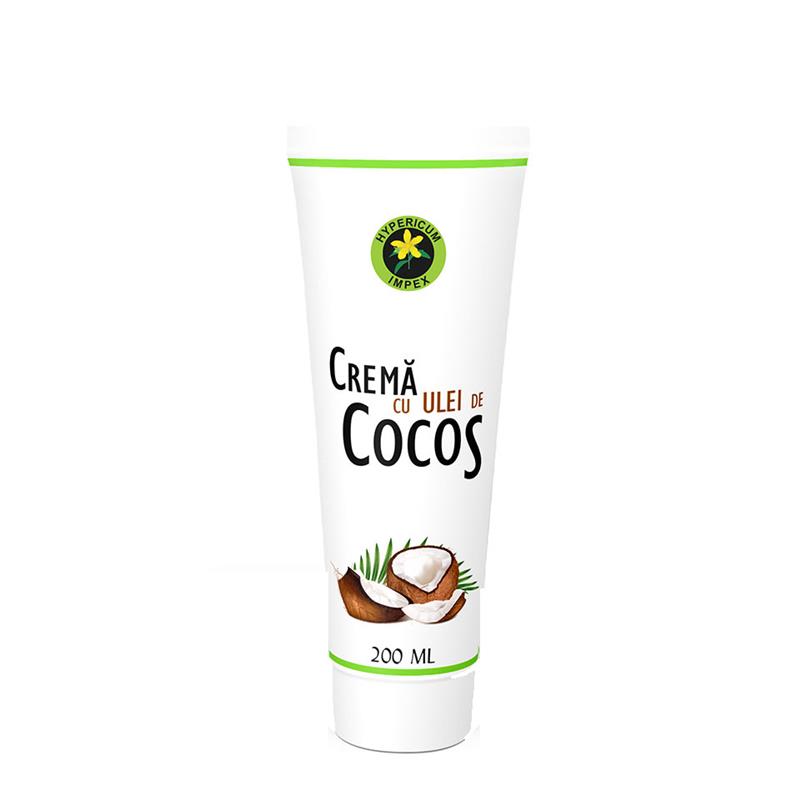 Crema cu Ulei de Cocos 200 mililitri Hypericum