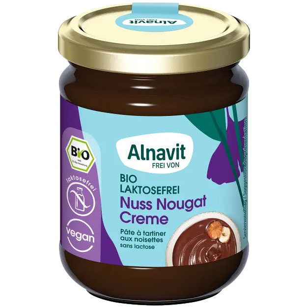 Crema de Cacao si Alune de Padure Bio 200 grame Alnavit