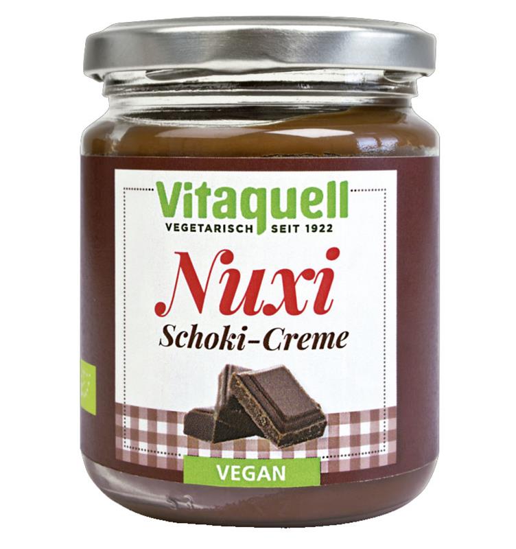Crema de Ciocolata cu Cacao Nuxi Bio 250 grame Vitaquell