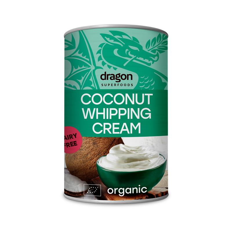 Crema de Cocos Inlocuitor de Frisca Bio 400 mililitri Dragon Superfoods