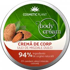 Crema de Corp cu Ulei de Migdale Dulci Cosmetic Plant 200ml