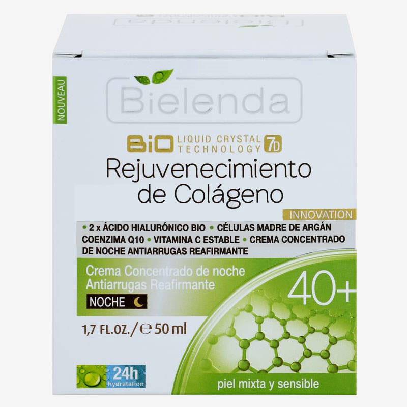 Crema de Noapte cu Colagen 40+ 50ml Bielenda