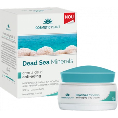 Crema de Zi Anti-Aging cu Minerale de la Marea Morta Dead Sea Cosmetic Plant 50ml