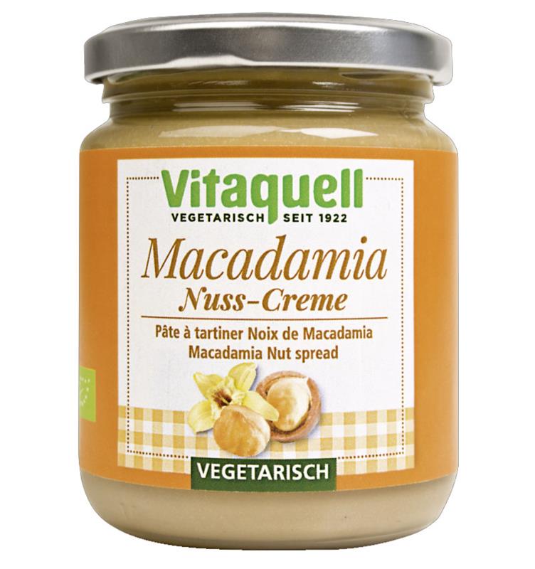 Crema din Nuci de Macadamia Bio 250 grame Vitaquell