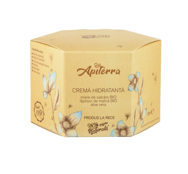Crema Hidratanta Apiterra 50ml Apicola Pastoral Georgescu