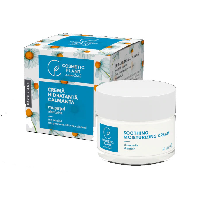 Crema Hidratanta Calmanta cu Extract de Musetel si Alantoina Face Care 50 mililitri Cosmetic Plant