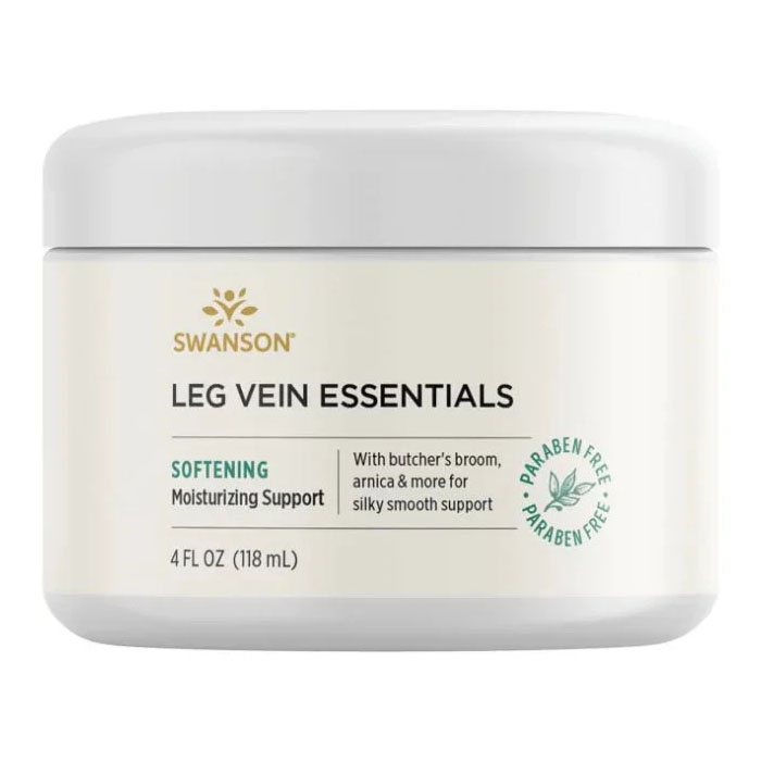 Crema Leg Vein Esentiala pentru Picioare Obosite Ulcer Varicos 118 mililitri Swanson