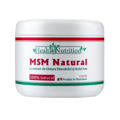 Crema Naturala MSM 200ml Health Nutrition