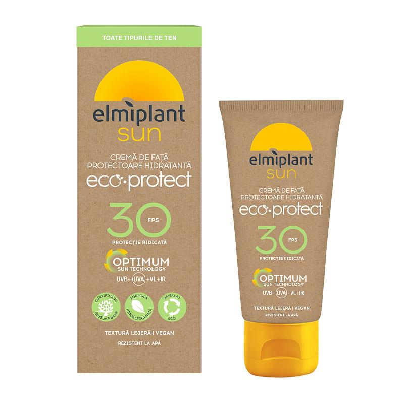 Crema Protectoare pentru Fata FPS 30 Eco Protect 50 mililitri Elmiplant