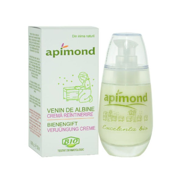 Crema Reintinerire cu Venin de Albine Eco Apimond 50ml