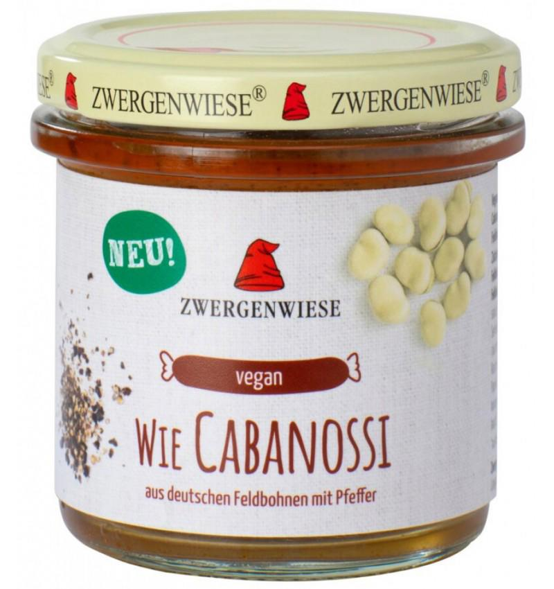 Crema Tartinabila Ca si...Cabanossi Bio 140 grame Zwergenwiese