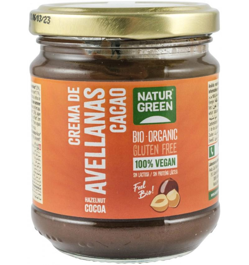 Crema Tartinabila de Alune de Padure si Cacao Eco 200 grame Natur Green
