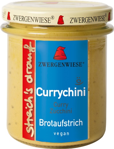 Crema Tartinabila Vegetala cu Curry si Zucchini Fara Gluten 160gr Zwergenwiese 