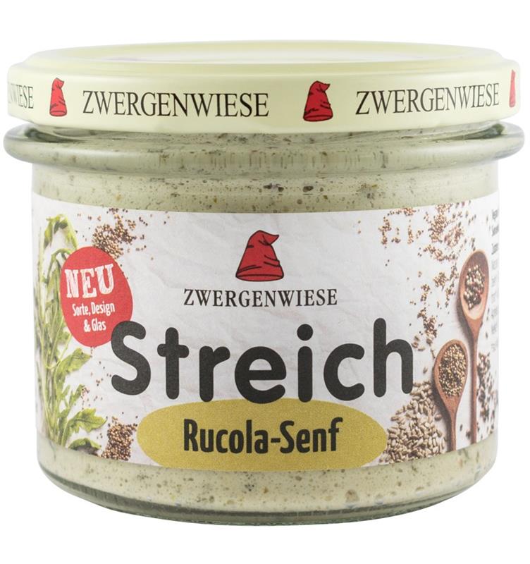 Crema Tartinabila Vegetala cu Rucola si Mustar Bio 180 grame Zwergenwiese