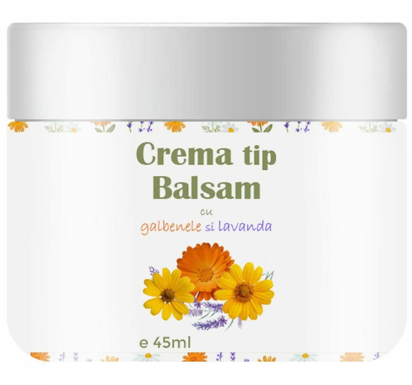 Crema Tip Balsam cu Galbenele si Lavanda 45 mililitriBios Mineral Plant