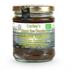 Crema Tratinabila Raw cu Ciocolata si Migdale Bio Carleys 250gr