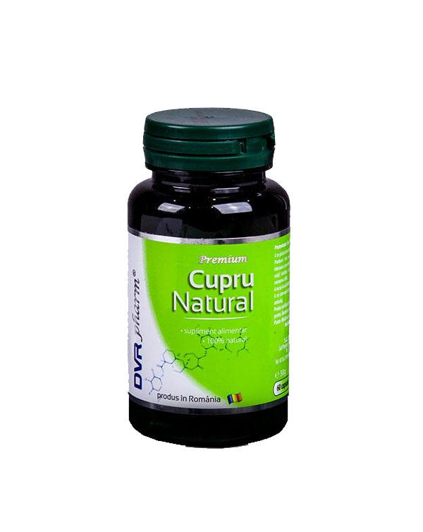 Cupru Natural 60 capsule DVR Pharma